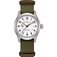 Khaki Field Power Reserve White Dial 40MM Mechanical H69509910