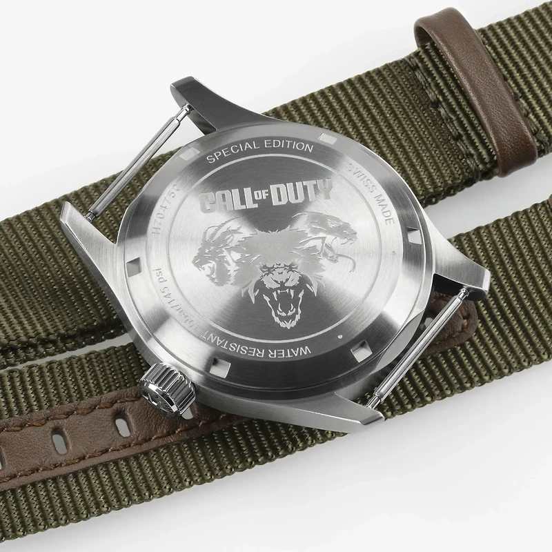 Khaki Field Black Dial 38MM CALL OF DUTY Automatic H70475930