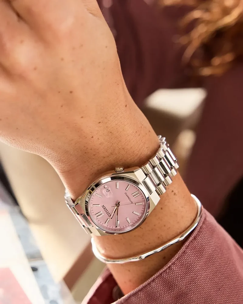Citizen Tsuyosa Pink Dial 37MM Automatic NJ0200-50Z