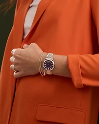 Citizen Tsuyosa Purple Dial 37MM Automatic NJ0200-50W