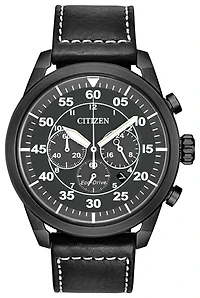 Avion Black Dial 44MM Eco-Drive CA4215-21H