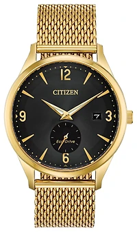 BTW By The Way Black Dial 40MM Eco-Drive BV1112-56E