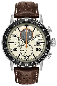 Brycen Beige Dial 44MM Eco-Drive CA0649-06X