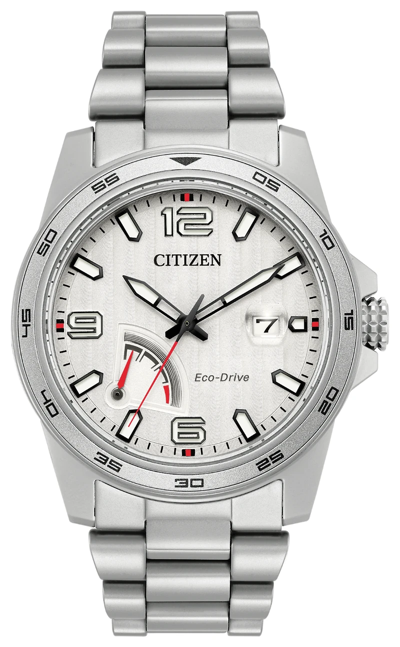Citizen Prt Silver Dial 42MM Eco-Drive AW7031-54A