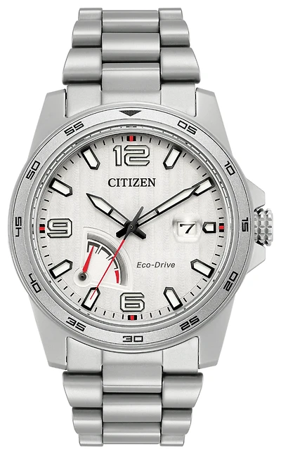 Citizen Prt Silver Dial 42MM Eco-Drive AW7031-54A