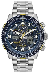Blue Angels Promaster Skyhawk A-T Blue Dial 46MM Eco-Drive JY8078-52L