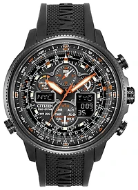 Promaster Navihawk A-T Black Dial 48MM Eco-Drive JY8035-04E