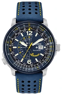 Blue Angels Nighthawk Blue Dial 42MM Eco-Drive BJ7007-02L