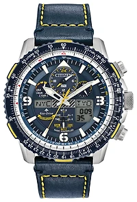 Blue Angels Promaster Skyhawk A-T Blue Dial 46MM Eco-Drive JY8078-01L
