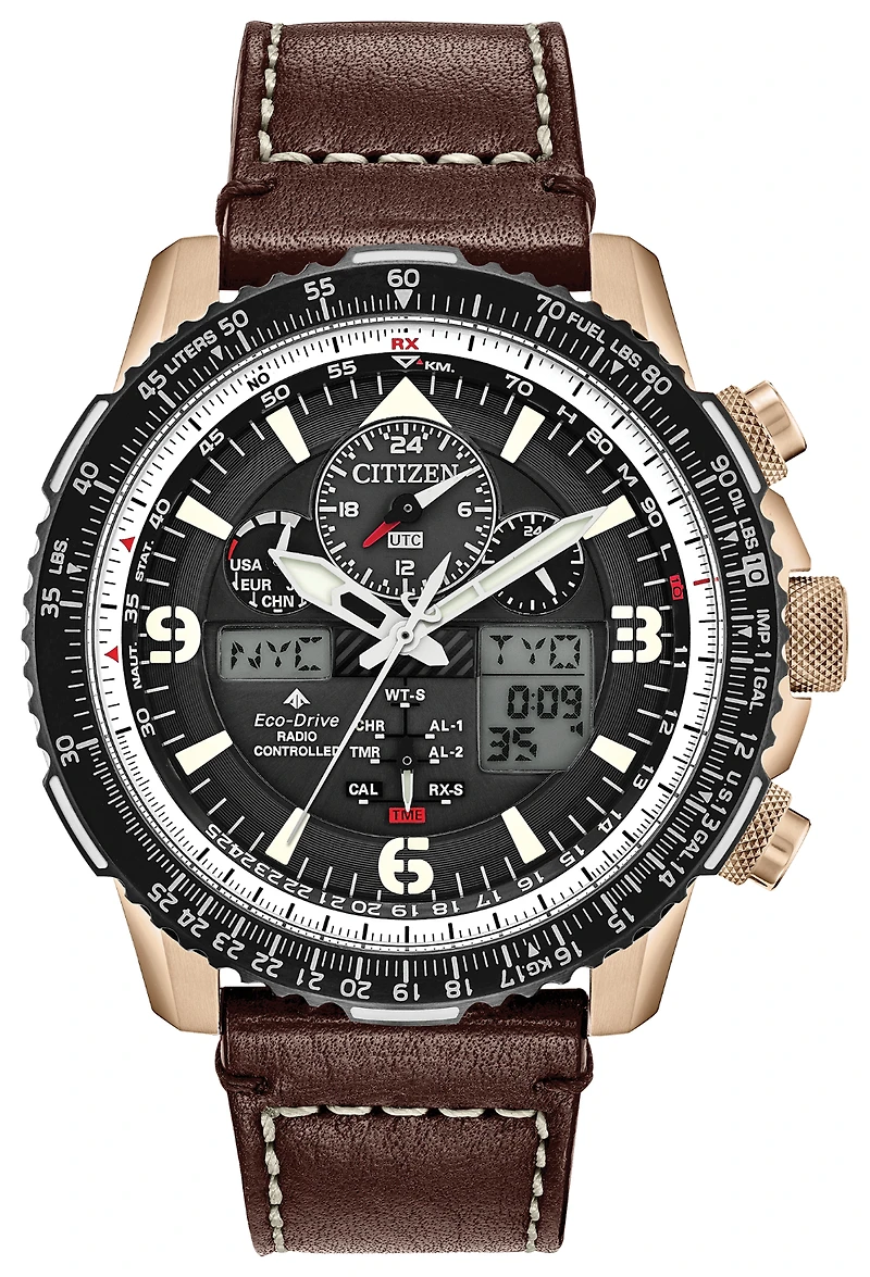 Limited Edition Promaster Skyhawk A-T Black Dial 46MM Eco-Drive JY8076-07E