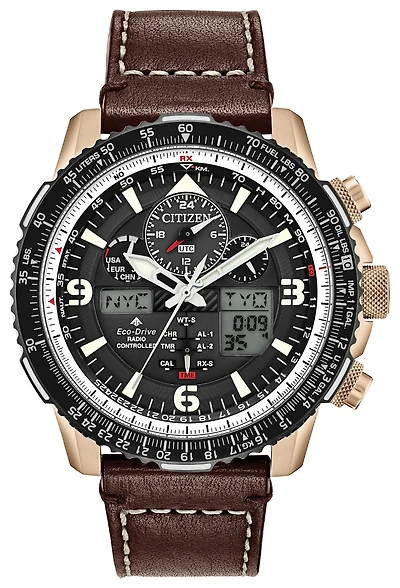 Limited Edition Promaster Skyhawk A-T Black Dial 46MM Eco-Drive JY8076-07E