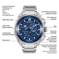 Proximity Pryzm Blue Dial 48MM Eco-Drive BZ1021-54L