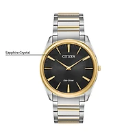 Citizen Stiletto Black Dial 38MM Eco-Drive AR3074-54E