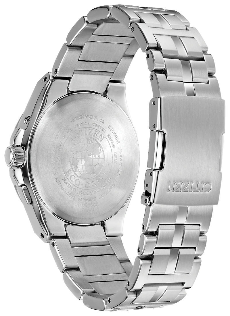 World Perpetual A-T Blue Dial 42MM Eco-Drive CB0160-51L
