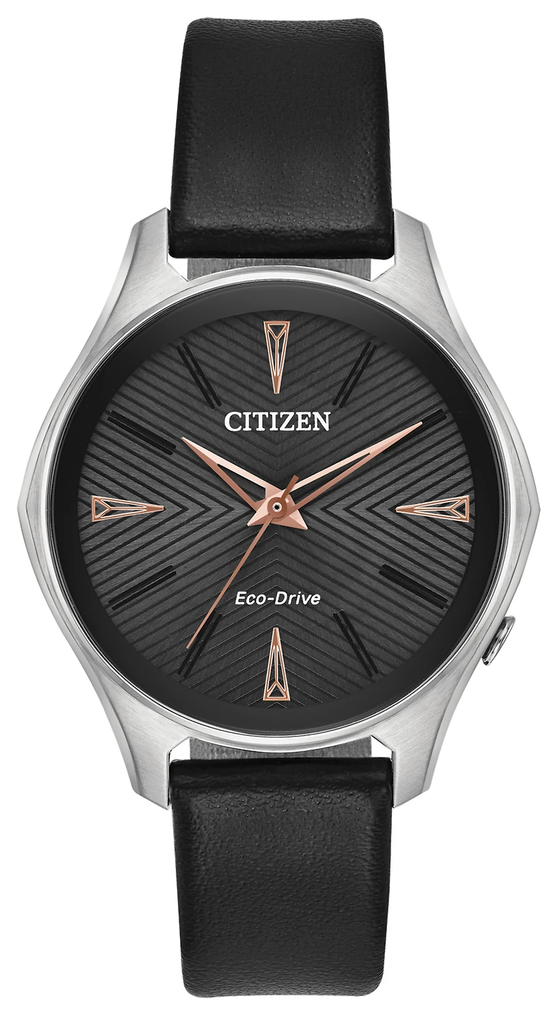 Modena Black Dial 36MM Eco-Drive EM0591-01E