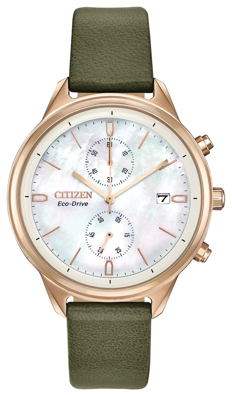 Chandler Mother of Pearl Dial 39MM Eco-Drive FB2008-01D