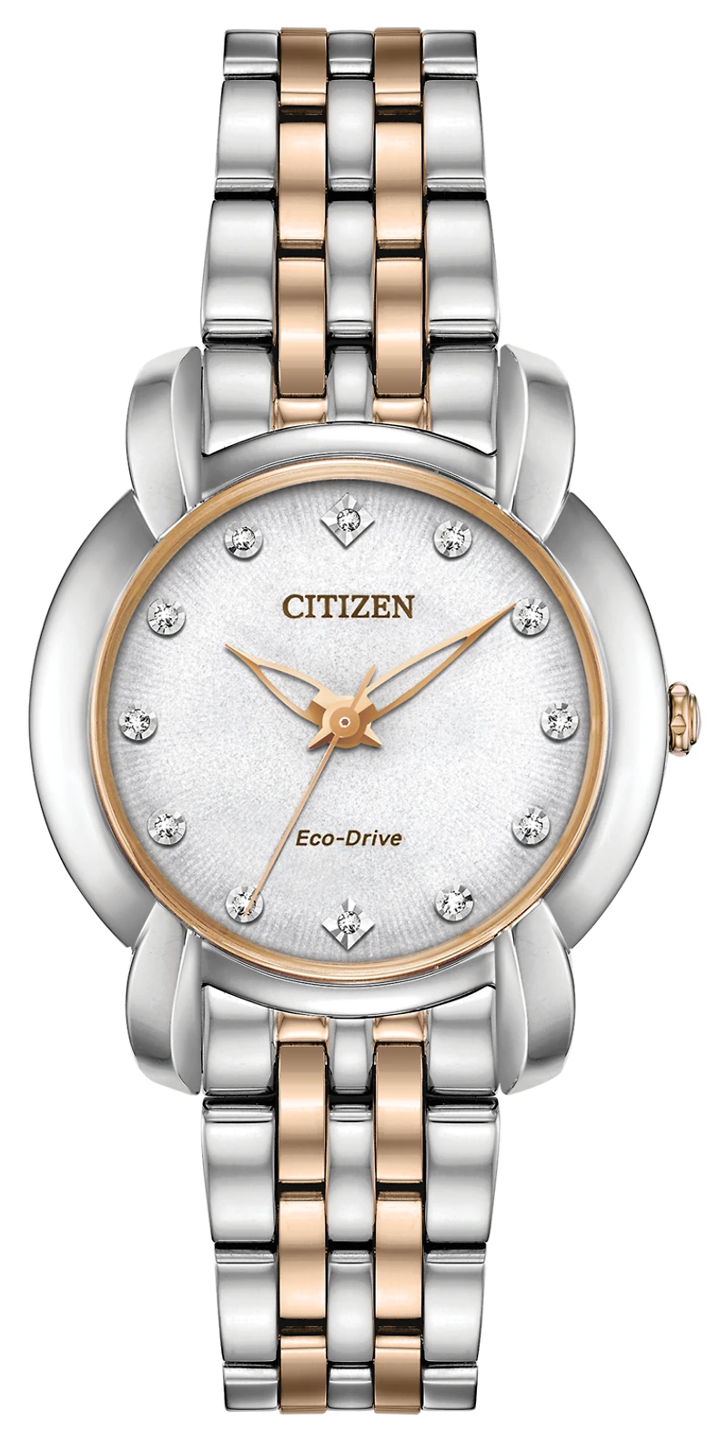 Jolie White Dial 30MM Eco-Drive EM0716-58A