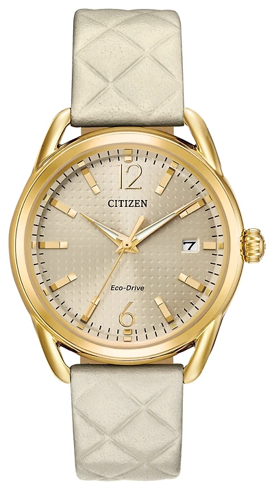 LTR - Long Term Relationship Champagne Dial 36MM Eco-Drive FE6082-08P