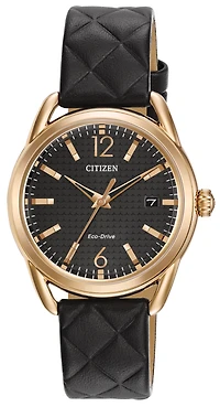 LTR - Long Term Relationship Black Dial 36MM Eco-Drive FE6083-13E