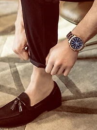 Marine Star Chronograph Blue Dial 45MM Quartz 98B301