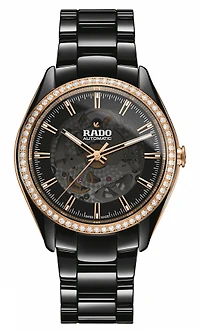 HyperChrome Automatic Open Heart Diamonds Black Dial 42MM R32029152