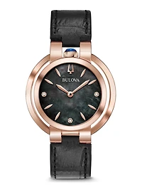 Rubaiyat Diamond Black Dial 35MM Quartz 97P139