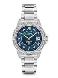 Marine Star Blue Dial 34MM Quartz 96R215