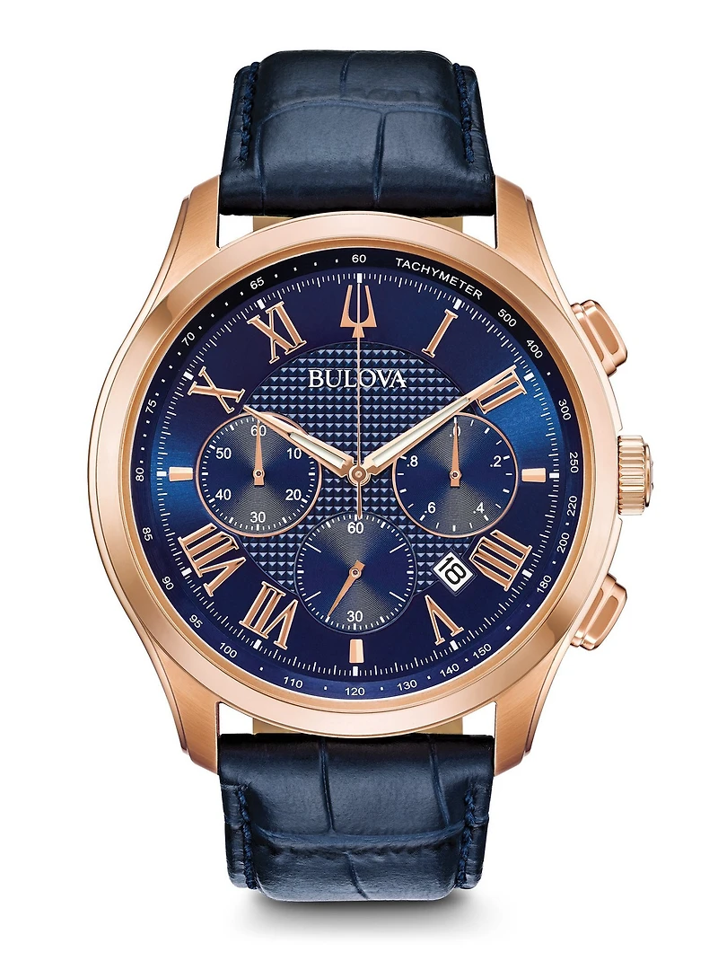 Wilton Blue Dial 47MM Quartz 97B170