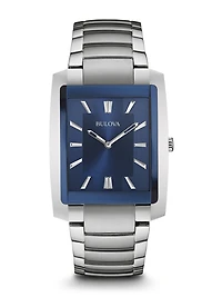 Classic Blue Dial 35MM Quartz 96A169