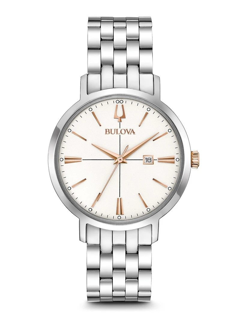 Aerojet White Dial 35MM Quartz 98M130
