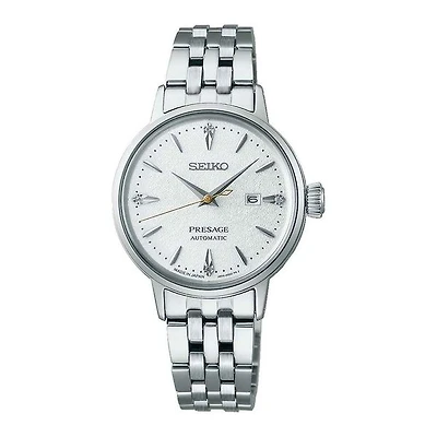 Seiko Presage Automatic 30MM White Dial SRE017J1