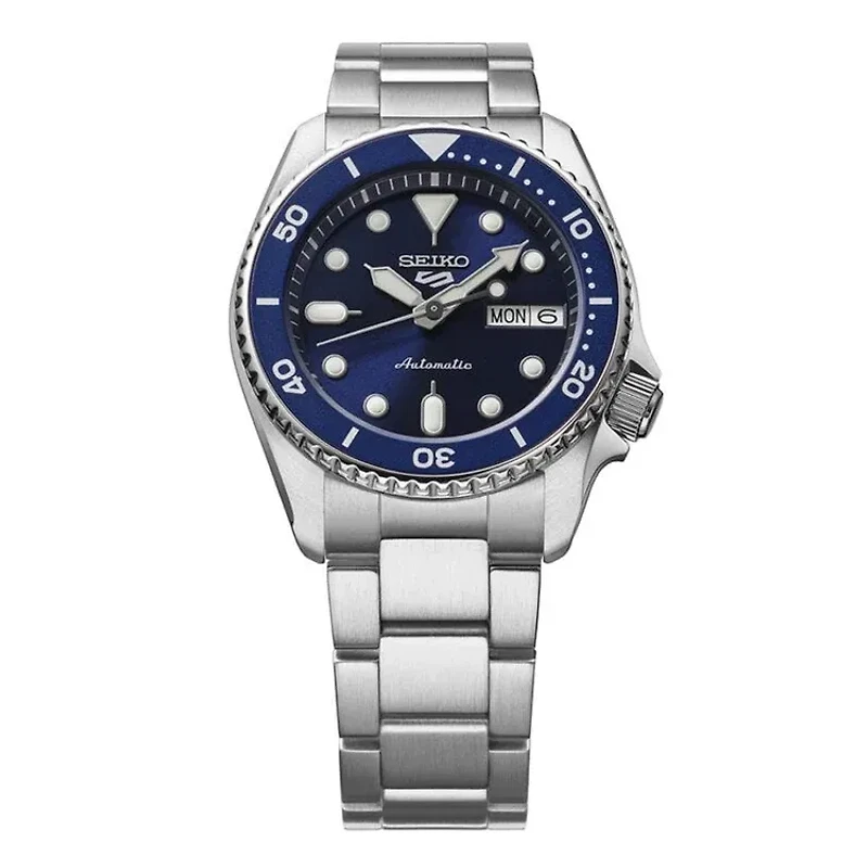Seiko 5 Sports Blue Dial 38MM Automatic 'Street Denim' SRPL77K1