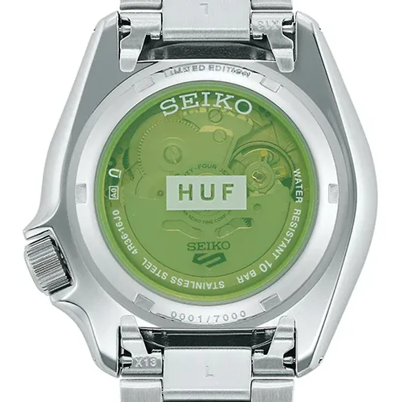Seiko 5 Sports HUF Grey Dial 42.5MM Automatic Limited Edition SRPL33K1J