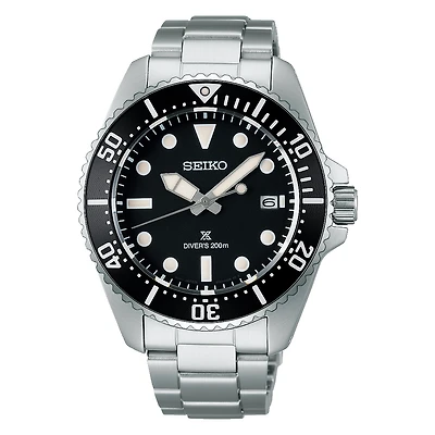 Prospex Black Dial 41MM Diver Solar SNE597