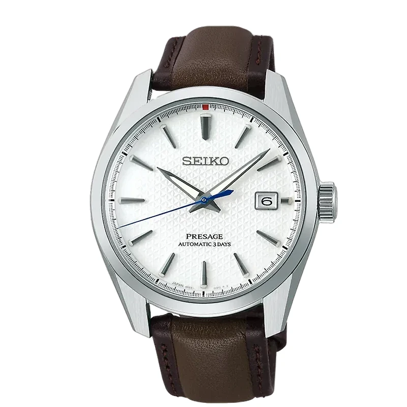 Seiko Presage Sharp Edge Series White Dial 40 MM Automatic SPB413