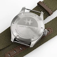 Khaki Field Black Dial 40MM Mechanical Power Reserve H69509930