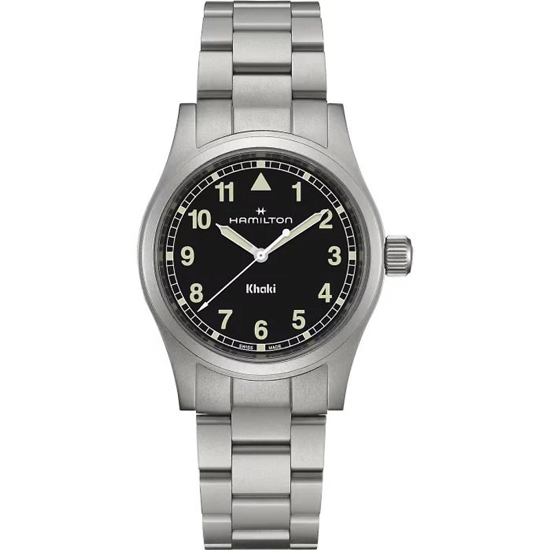 Khaki Field Black Dial 38MM Quartz H69401130