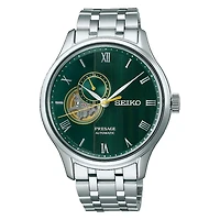 Seiko Presage 'Japanese Zen Gardens' Green Dial 42MM Automatic SSA463