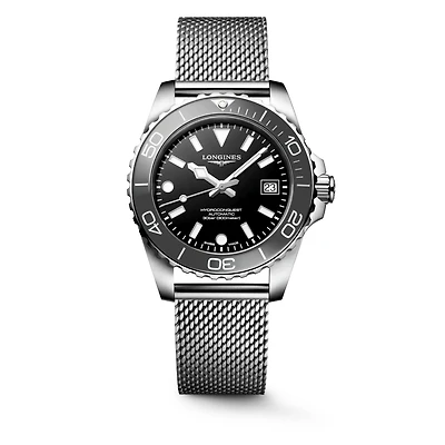HydroConquest Black Dial Diver 39MM Automatic L37794706