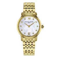 Classics Slimline Ladies 30MM Mother of Pearl Dial Automatic FC-220MPWD1S25B