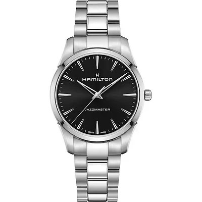 Jazzmaster Black Dial 40MM Quartz H32461131