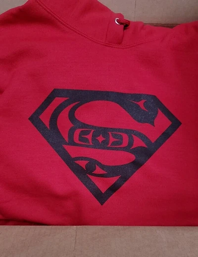 Coast Salish Pride - Red Hoodie