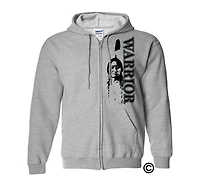 Sittingbull Warrior - Adult Zip Hoodie sport grey
