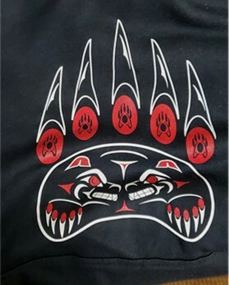 Stronger Together - Bear paw hoodie Black