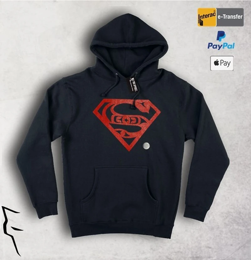 Coast Salish Pride - Hoodie black