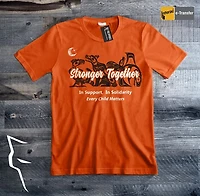 4 Crest Stronger Together - basic tee orange