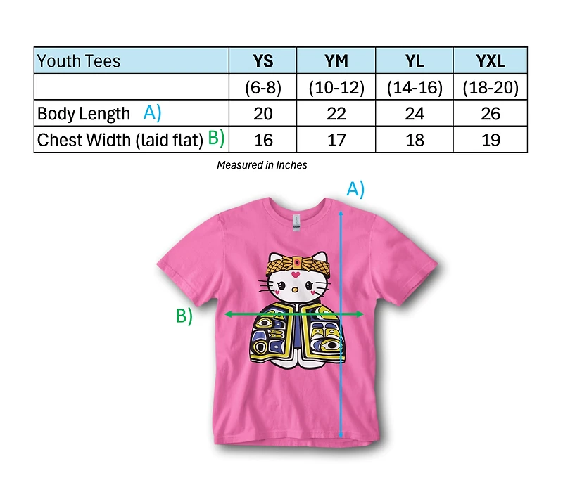 Tansi CHK Youth Tee - Pink