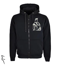 Killerwhale - Adult Zip Hoodie black