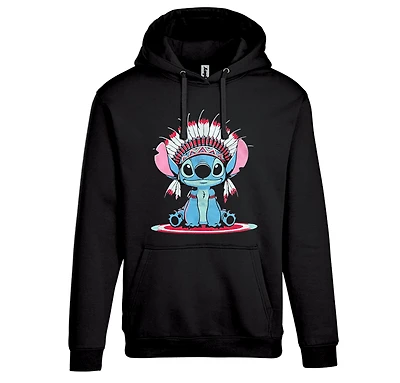 Love hoodie adult - black