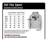 Warrior Spirit Eagle - hoodie black